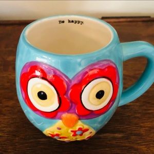 Owl Mug “Be Happy”